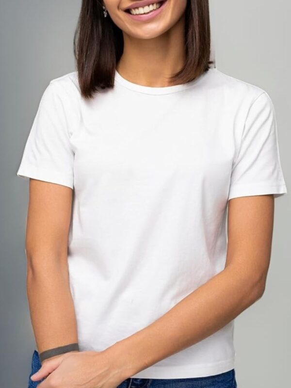 WHITE Classic-Fit T-Shirt for Men