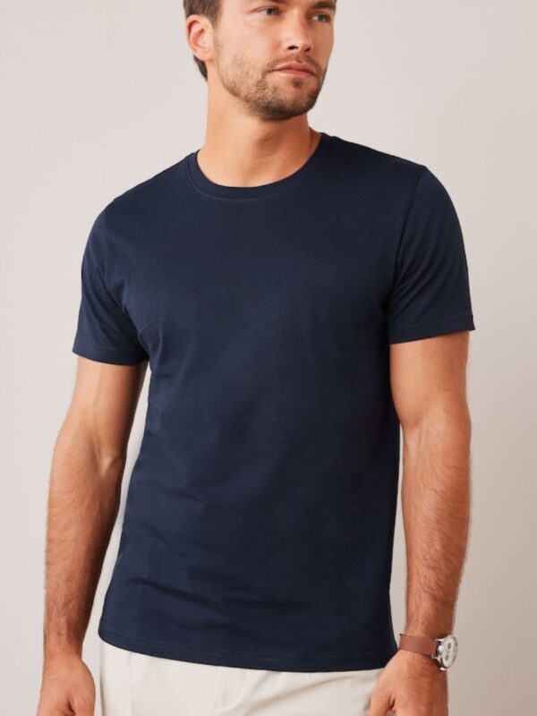 NAVY BLUE Classic-Fit T-Shirt for Men