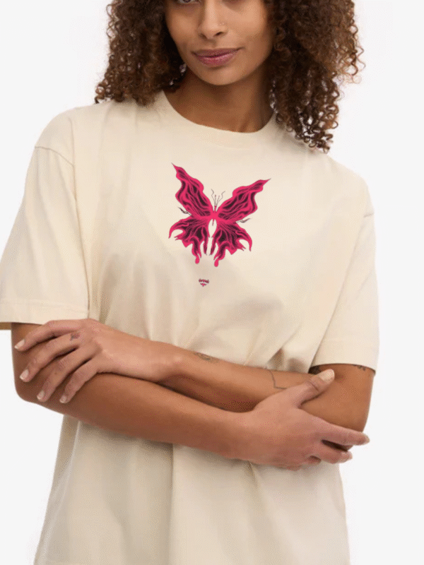 "Papillon" Oversized Tee