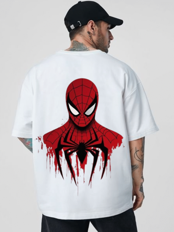 "SpiderverseSaga" Men Oversized Tee