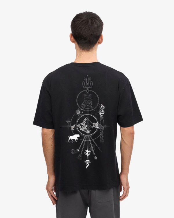 "Aarambh" men oversized tee